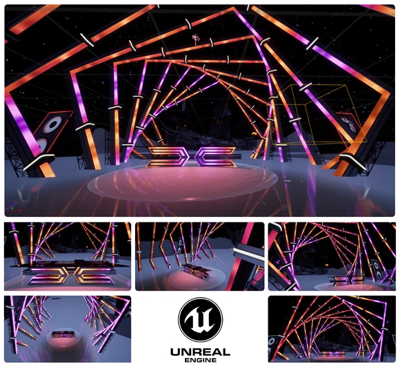 MUSIC DJ 02 | UNREAL ENGINE VIRTUAL SET
