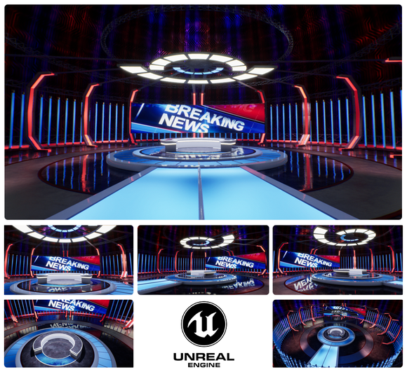 NEWS 160 | UNREAL ENGINE VIRTUAL SET