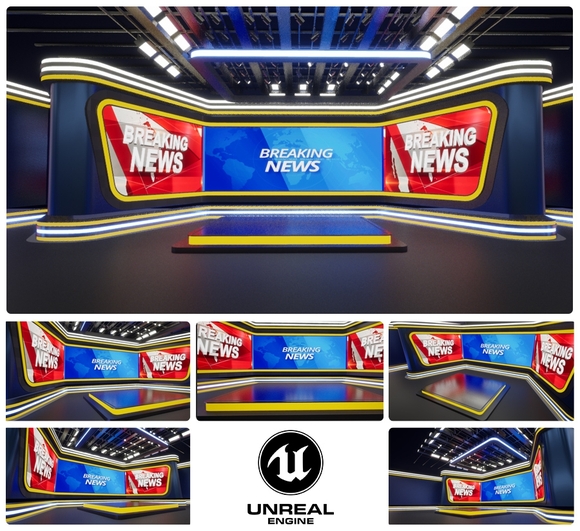NEWS 56 | UNREAL ENGINE VIRTUAL SET