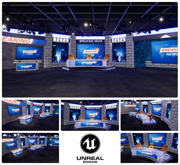 NEWS 70 | UNREAL ENGINE VIRTUAL SET