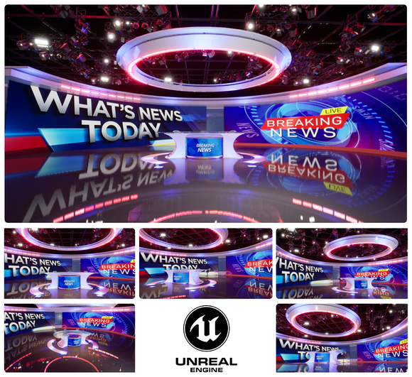 NEWS 76 | UNREAL ENGINE VIRTUAL SET