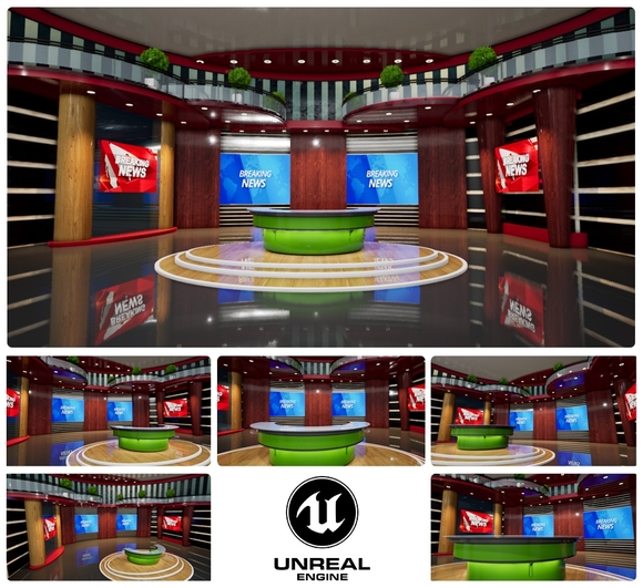 NEWS 32 | UNREAL ENGINE VIRTUAL SET