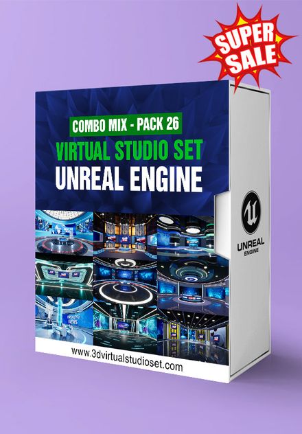COMBO 26 MIX- 09 UNREAL ENGINE VIRTUAL SET
