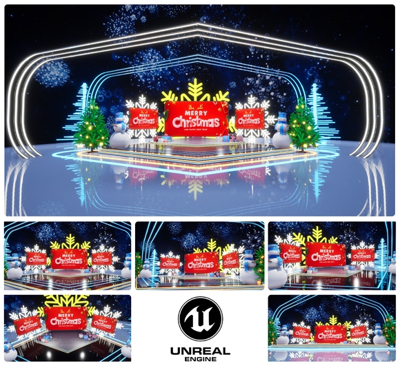 CHRISTMAS 15 | UNREAL ENGINE VIRTUAL SET
