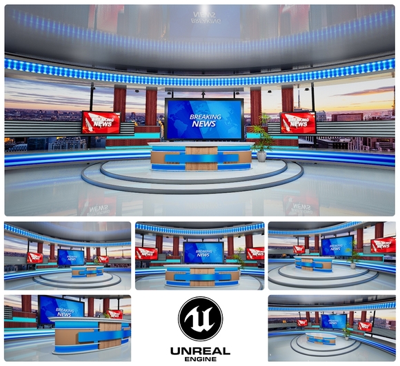 NEWS 12 | UNREAL ENGINE VIRTUAL SET