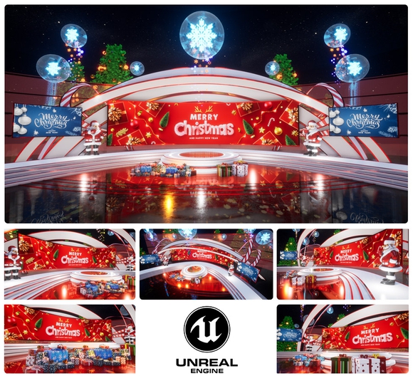 CHRISTMAS 13 | UNREAL ENGINE VIRTUAL SET
