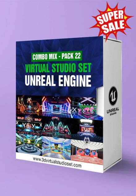 COMBO 22 MIX- 09 UNREAL ENGINE VIRTUAL SET