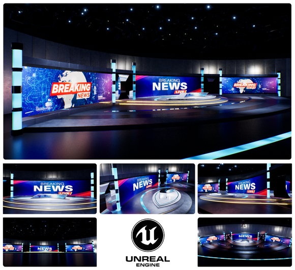 NEWS 154 | UNREAL ENGINE VIRTUAL SET