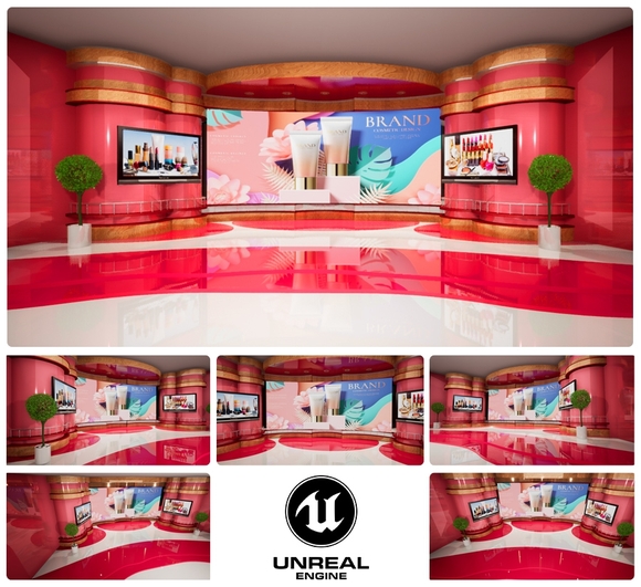 BEAUTY 02 | UNREAL ENGINE VIRTUAL SET