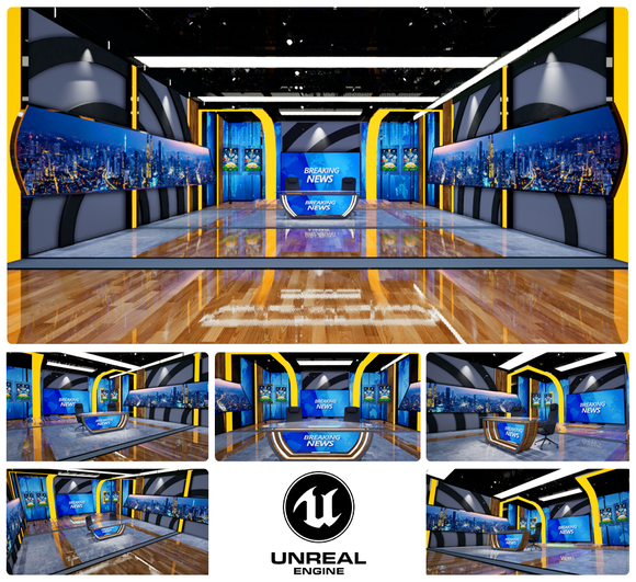 NEWS 84 | UNREAL ENGINE VIRTUAL SET
