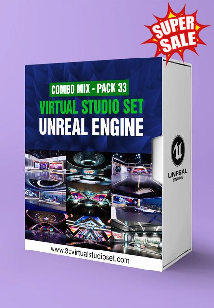COMBO 33 MIX- 09 UNREAL ENGINE VIRTUAL SET