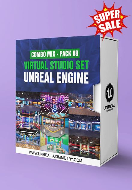 COMBO 08 MIX- 09 UNREAL ENGINE VIRTUAL SET