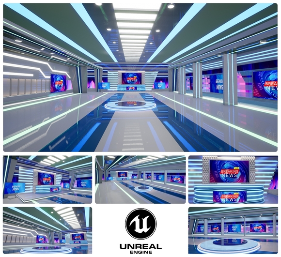 NEWS 96 | UNREAL ENGINE VIRTUAL SET
