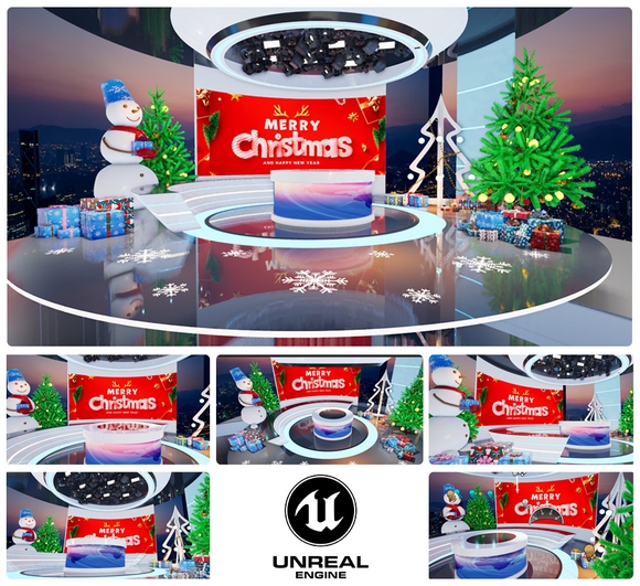 CHRISTMAS 17 | UNREAL ENGINE VIRTUAL SET
