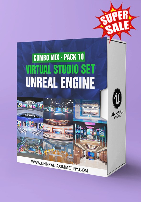 COMBO 10 MIX- 09 UNREAL ENGINE VIRTUAL SET