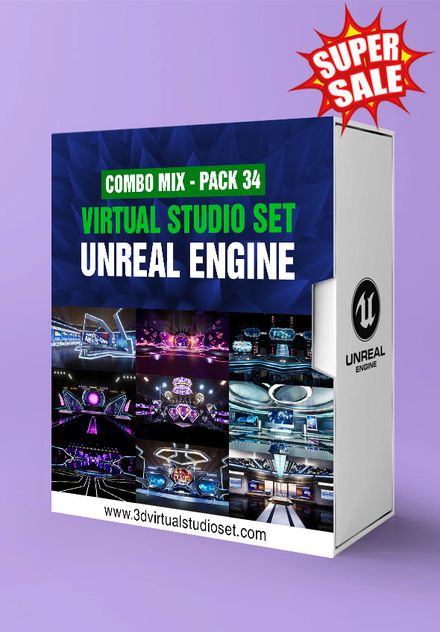 COMBO 34 MIX- 09 UNREAL ENGINE VIRTUAL SET