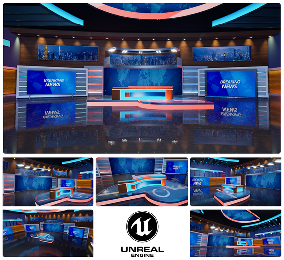 NEWS 87 | UNREAL ENGINE VIRTUAL SET