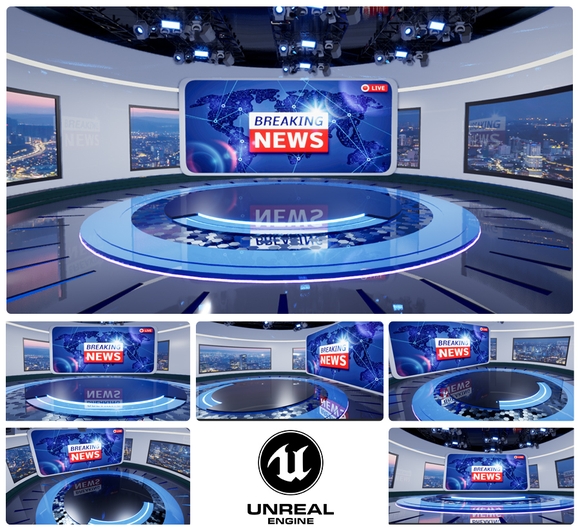 NEWS 101 | UNREAL ENGINE VIRTUAL SET