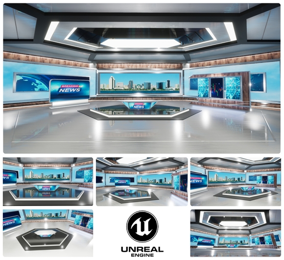 NEWS 98 | UNREAL ENGINE VIRTUAL SET