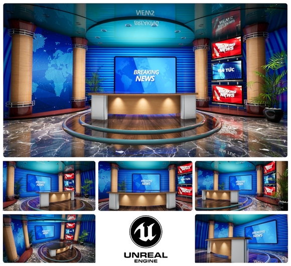 NEWS 38 | UNREAL ENGINE VIRTUAL SET