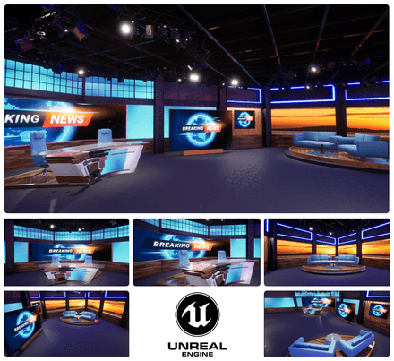 NEWS 71 | UNREAL ENGINE VIRTUAL SET