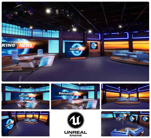 NEWS 71 | UNREAL ENGINE VIRTUAL SET