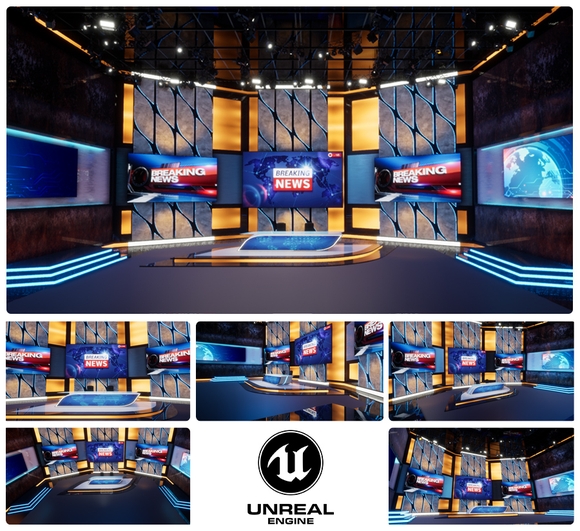 NEWS 100 | UNREAL ENGINE VIRTUAL SET