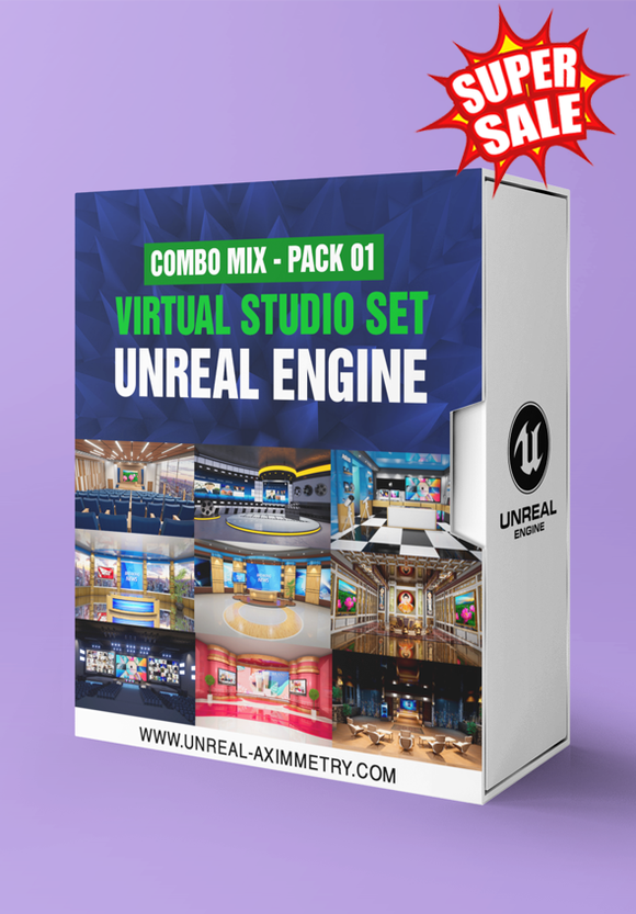 COMBO 01 MIX- 09 UNREAL ENGINE VIRTUAL SET