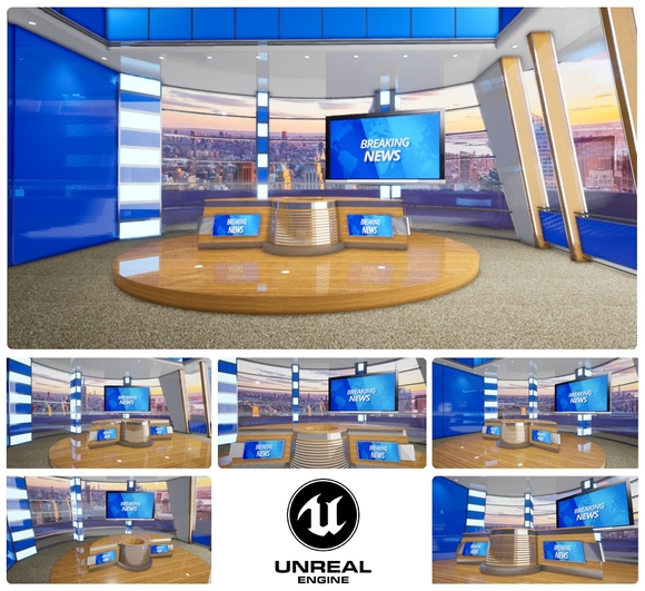 NEWS 21 | UNREAL ENGINE VIRTUAL SET