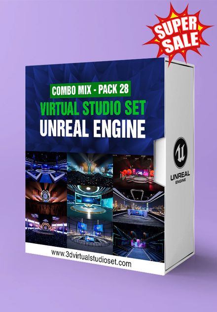 COMBO 28 MIX- 09 UNREAL ENGINE VIRTUAL SET