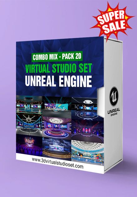 COMBO 20 MIX- 09 UNREAL ENGINE VIRTUAL SET