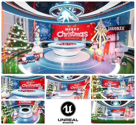 CHRISTMAS 18 | UNREAL ENGINE VIRTUAL SET