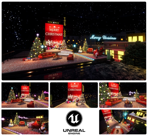 CHRISTMAS 03 | UNREAL ENGINE VIRTUAL SET