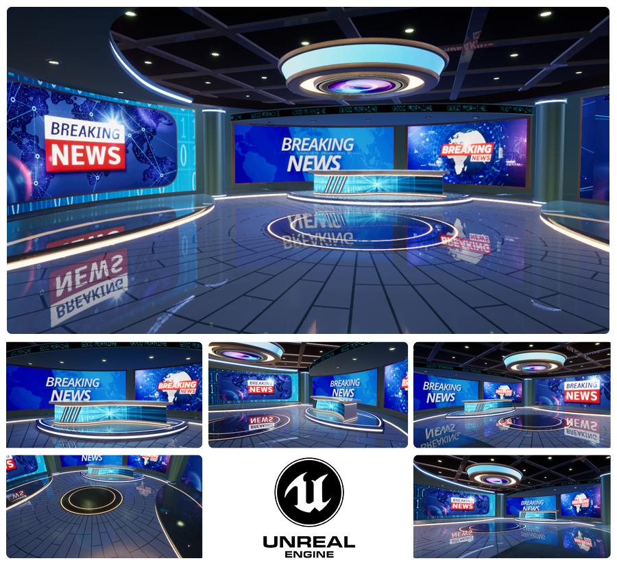 Broadcast 04 Unreal Engine Virtual Set Broadcast 04 Unreal Engine Virtual Set