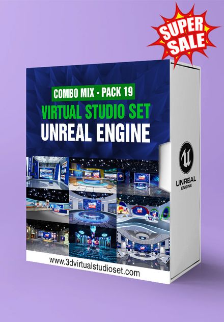 COMBO 19 MIX- 09 UNREAL ENGINE VIRTUAL SET