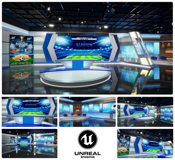 NEWS 83 | UNREAL ENGINE VIRTUAL SET