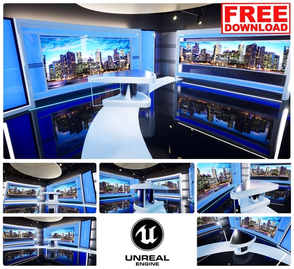 Free Download Unreal Virtual Studio Set