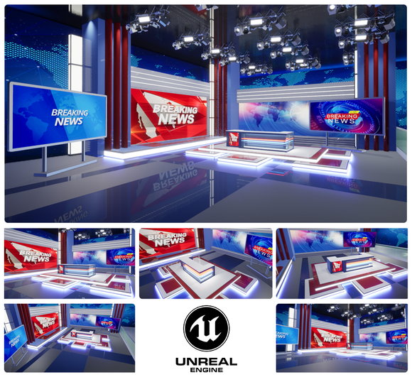 NEWS 63 | UNREAL ENGINE VIRTUAL SET