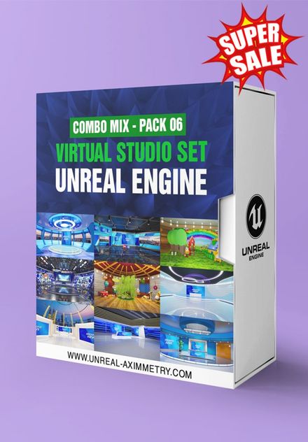 COMBO 06 MIX- 09 UNREAL ENGINE VIRTUAL SET