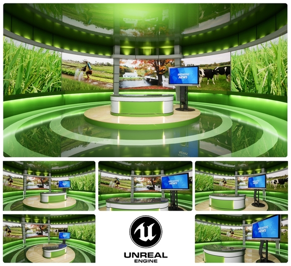 NEWS 23 | UNREAL ENGINE VIRTUAL SET