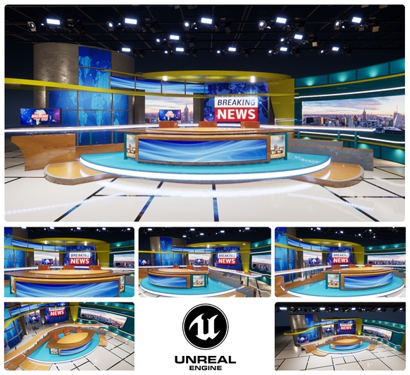 NEWS 75 | UNREAL ENGINE VIRTUAL SET