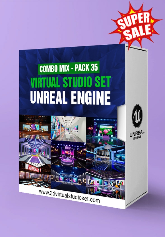 COMBO 35 MIX- 09 UNREAL ENGINE VIRTUAL SET