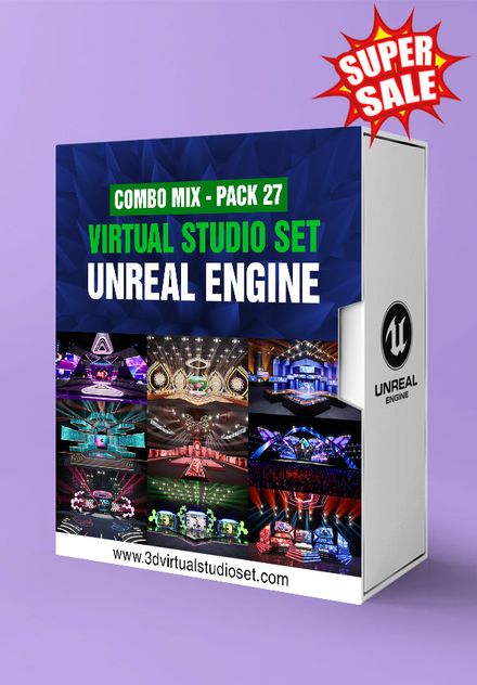 COMBO 27 MIX- 09 UNREAL ENGINE VIRTUAL SET