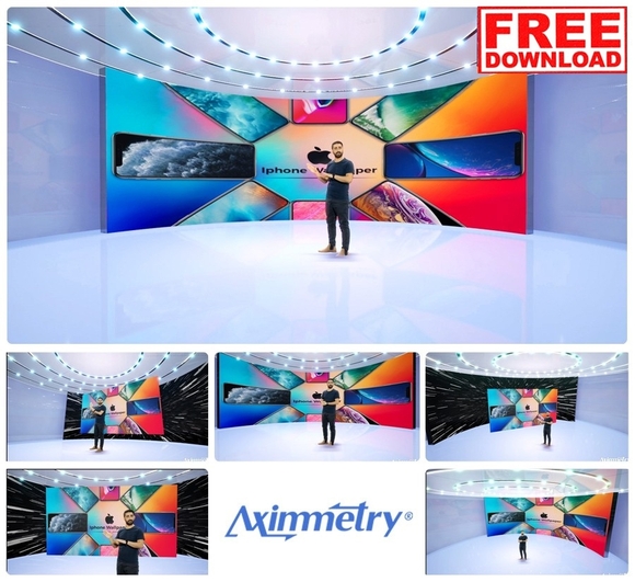 APPLE 01 | AXIMMETRY VIRTUAL SET