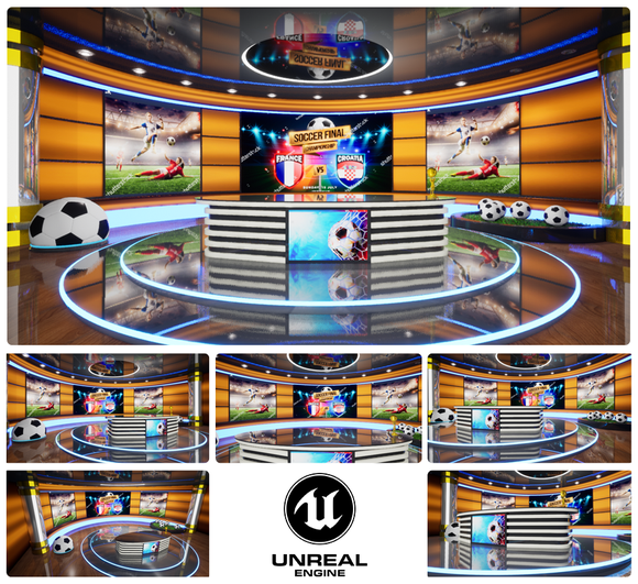 SPORT 01 | UNREAL ENGINE VIRTUAL SET