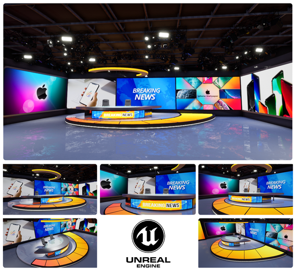 NEWS 73 | UNREAL ENGINE VIRTUAL SET