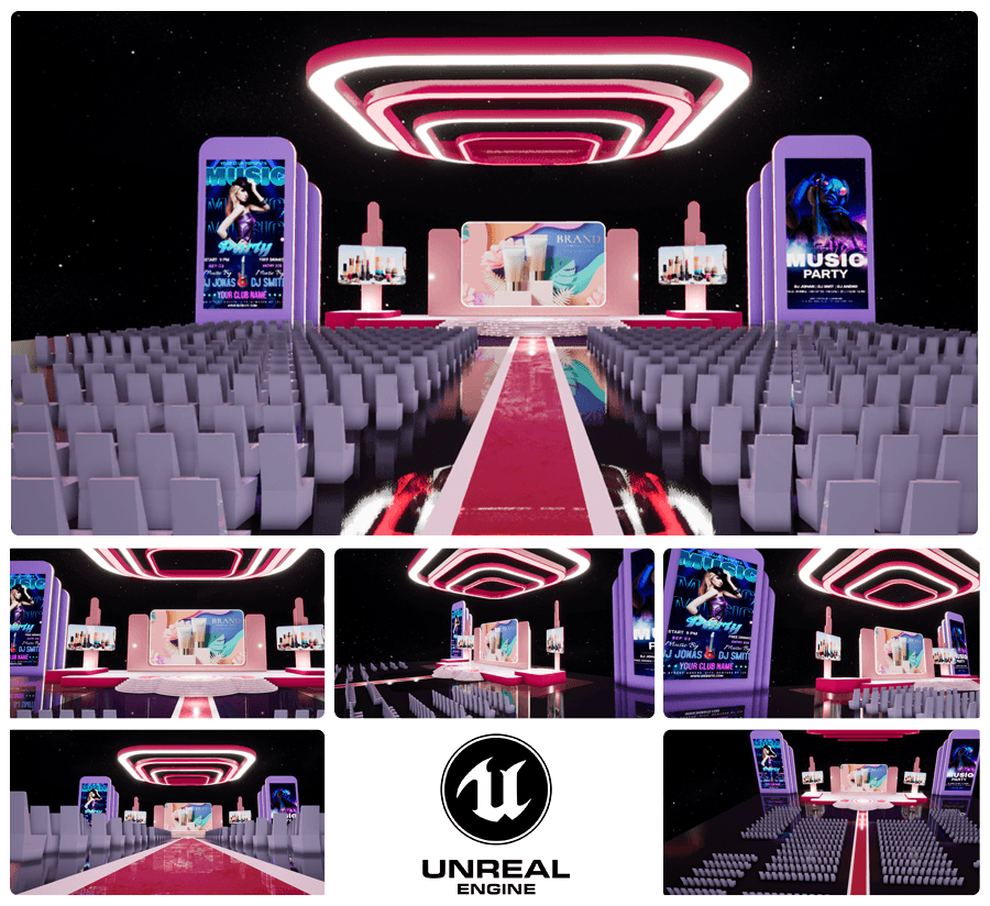 STAGE 100 | UNREAL ENGINE VIRTUAL SET