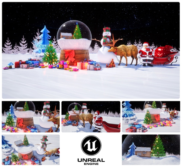 CHRISTMAS 21 | UNREAL ENGINE VIRTUAL SET