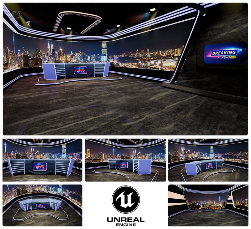 NEWS 143 | UNREAL ENGINE VIRTUAL SET