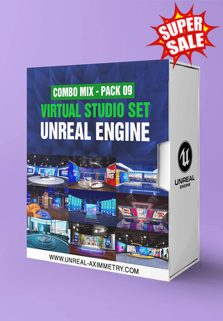 COMBO 09 MIX- 09 UNREAL ENGINE VIRTUAL SET